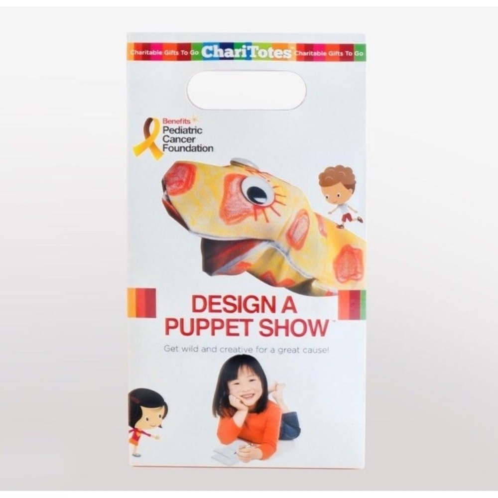 Puppet Show‎ Design Your  Own Hand Show DIY Craft Kit Creative Kids ChariTotes